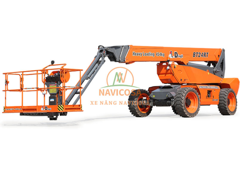Khi nao ban nen thue xe nang người boom lift 24m