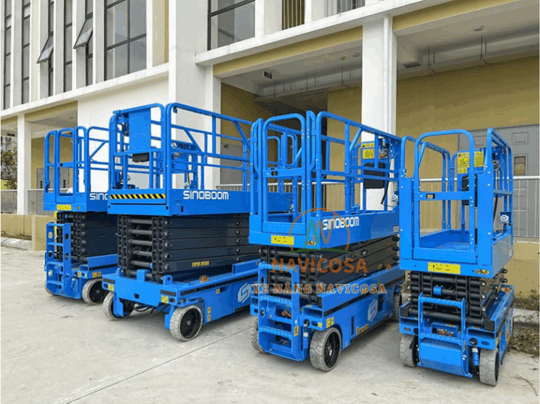 Nên chọn xe nâng người chạy Điện hay Dầu? Phân tích chi tiết
