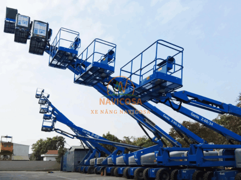 10+ ứng dụng của xe nâng người trong xây dựng & công nghiệp
