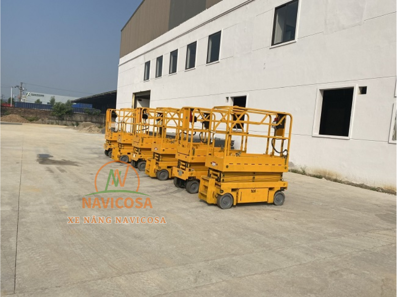 ung dung cua xe nang cat keo