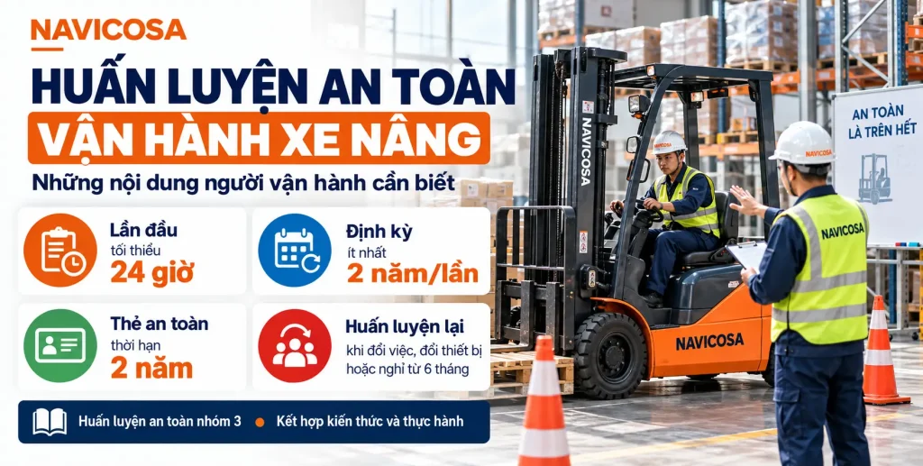 Huan luyen an toan van hanh xe nang